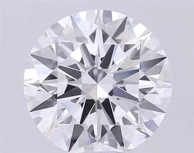 6.38ct D VVS2 Rare Carat Ideal Cut Round Lab Grown Diamond