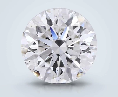 7.03ct G SI1 Excellent Cut Round Lab Grown Diamond