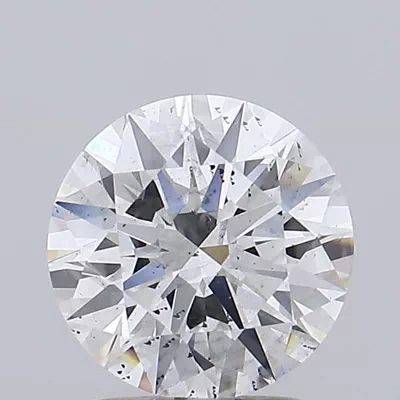2.02ct F SI2 Rare Carat Ideal Cut Round Lab Grown Diamond