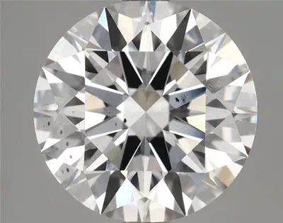 3.69ct E SI1 Rare Carat Ideal Cut Round Lab Grown Diamond
