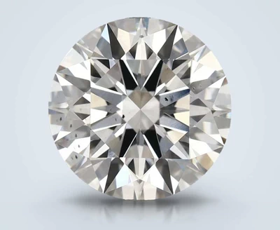 3.69ct E SI1 Rare Carat Ideal Cut Round Lab Grown Diamond