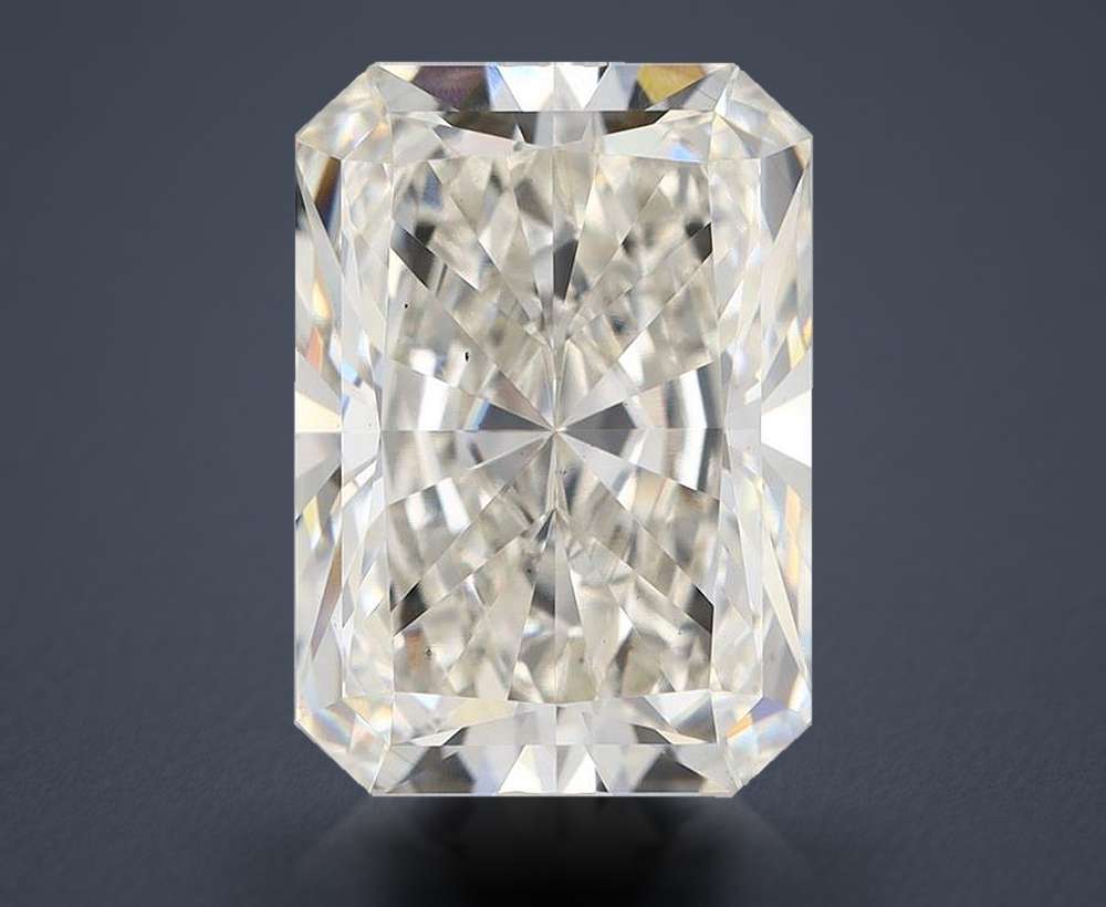 7.05ct H VS2 Rare Carat Ideal Cut Radiant Lab Grown Diamond