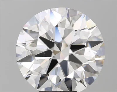 8.02ct G VS2 Rare Carat Ideal Cut Round Diamond