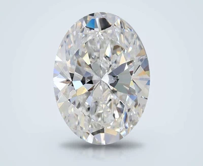 2.09ct D VVS2 Rare Carat Ideal Cut Oval Lab Grown Diamond