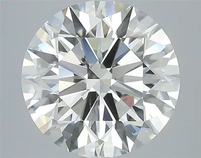 3.80ct J SI1 Rare Carat Ideal Cut Round Diamond