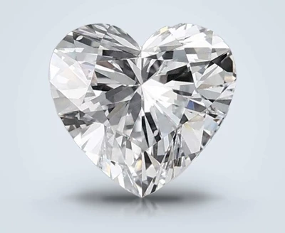 1.05ct E VVS1 Rare Carat Ideal Cut Heart Lab Grown Diamond