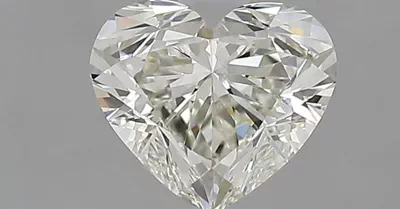 0.72ct K VS1 Rare Carat Ideal Cut Heart Diamond
