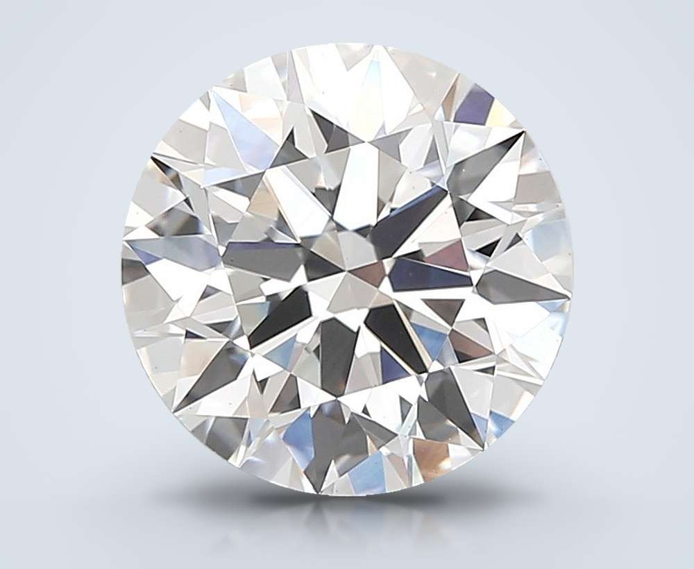 5.25ct E VS1 Rare Carat Ideal Cut Round Lab Grown Diamond
