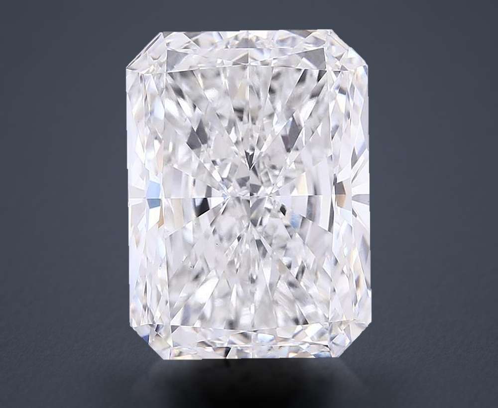 13.08ct F VS1 Very Good Cut Radiant Lab Grown Diamond