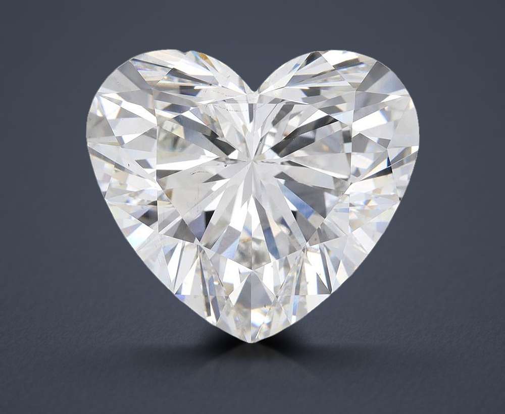 17.84ct F VS2 Rare Carat Ideal Cut Heart Lab Grown Diamond