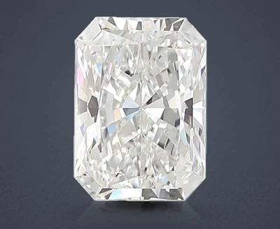 4.04ct F VS1 Rare Carat Ideal Cut Radiant Lab Grown Diamond