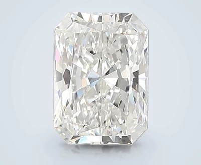 4.04ct F VS1 Rare Carat Ideal Cut Radiant Lab Grown Diamond