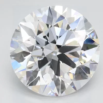 2.57ct D VVS1 Rare Carat Ideal Cut Round Lab Grown Diamond