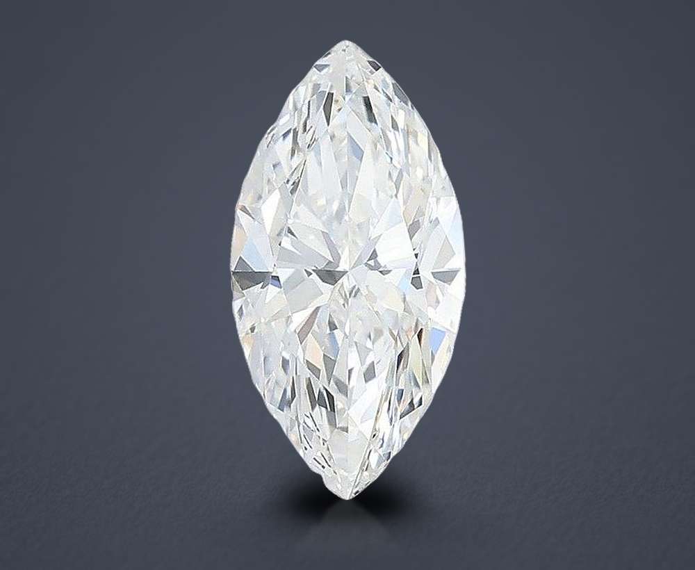 1.57ct E VVS2 Rare Carat Ideal Cut Marquise Lab Grown Diamond
