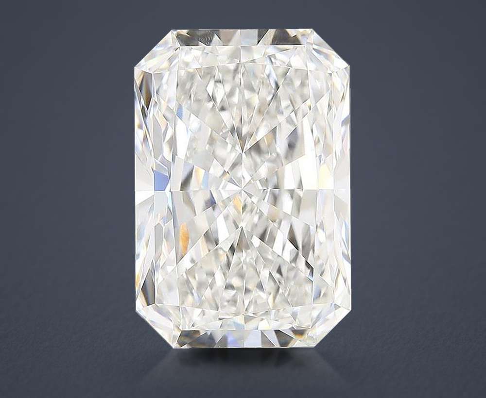 10.06ct G SI2 Rare Carat Ideal Cut Radiant Lab Grown Diamond