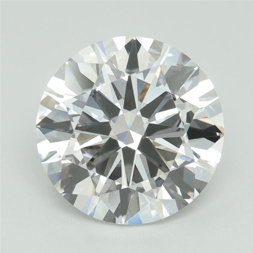 5.03ct E VVS2 Excellent Cut Round Lab Grown Diamond