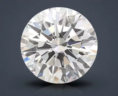 3.42ct D VS1 Rare Carat Ideal Cut Round Lab Grown Diamond