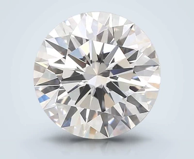 3.42ct D VS1 Rare Carat Ideal Cut Round Lab Grown Diamond
