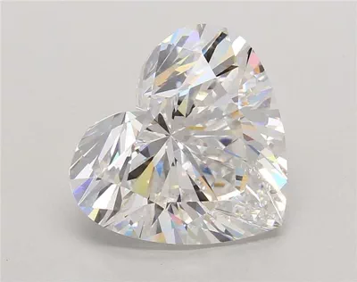 7.09ct E VS1 Rare Carat Ideal Cut Heart Lab Grown Diamond