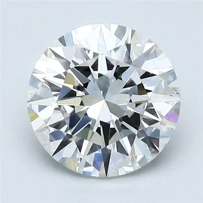 1.59ct H VVS2 Rare Carat Ideal Cut Round Diamond