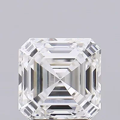 2.58ct E VVS2 Rare Carat Ideal Cut Asscher Lab Grown Diamond