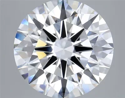 7.09ct F VVS2 Excellent Cut Round Lab Grown Diamond