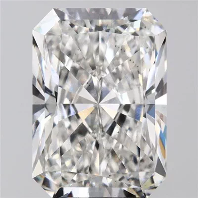 6.51ct G VS2 Rare Carat Ideal Cut Radiant Lab Grown Diamond