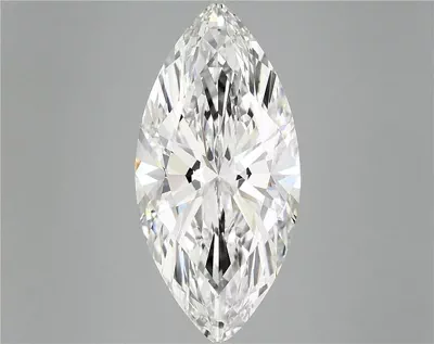 7.05ct F VVS2 Rare Carat Ideal Cut Marquise Lab Grown Diamond