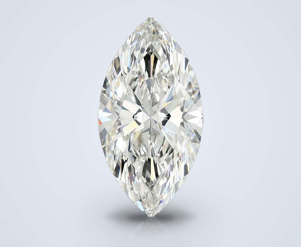12.14ct F VVS2 Rare Carat Ideal Cut Marquise Lab Grown Diamond
