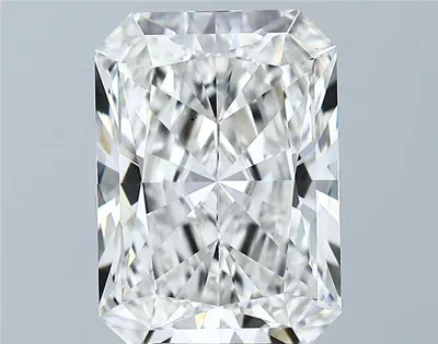 5.19ct H VS2 Rare Carat Ideal Cut Radiant Lab Grown Diamond