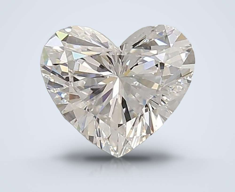 1.35ct D VVS2 Excellent Cut Heart Lab Grown Diamond
