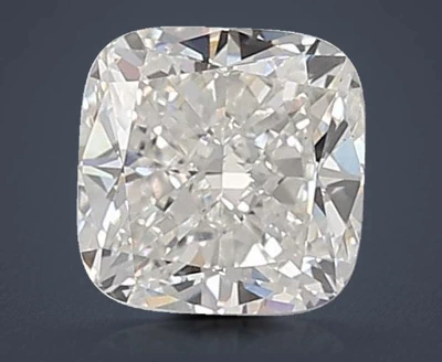 2.10ct F VS1 Very Good Cut Cushion Lab Grown Diamond