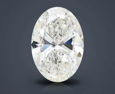 10.10ct G VS1 Rare Carat Ideal Cut Oval Lab Grown Diamond