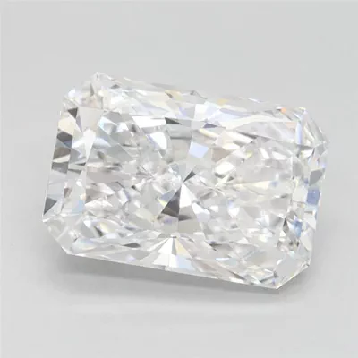 2.04ct E VVS1 Rare Carat Ideal Cut Radiant Lab Grown Diamond