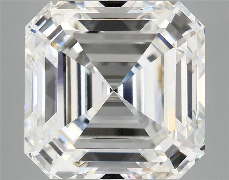 10.20ct E VVS2 Rare Carat Ideal Cut Asscher Lab Grown Diamond