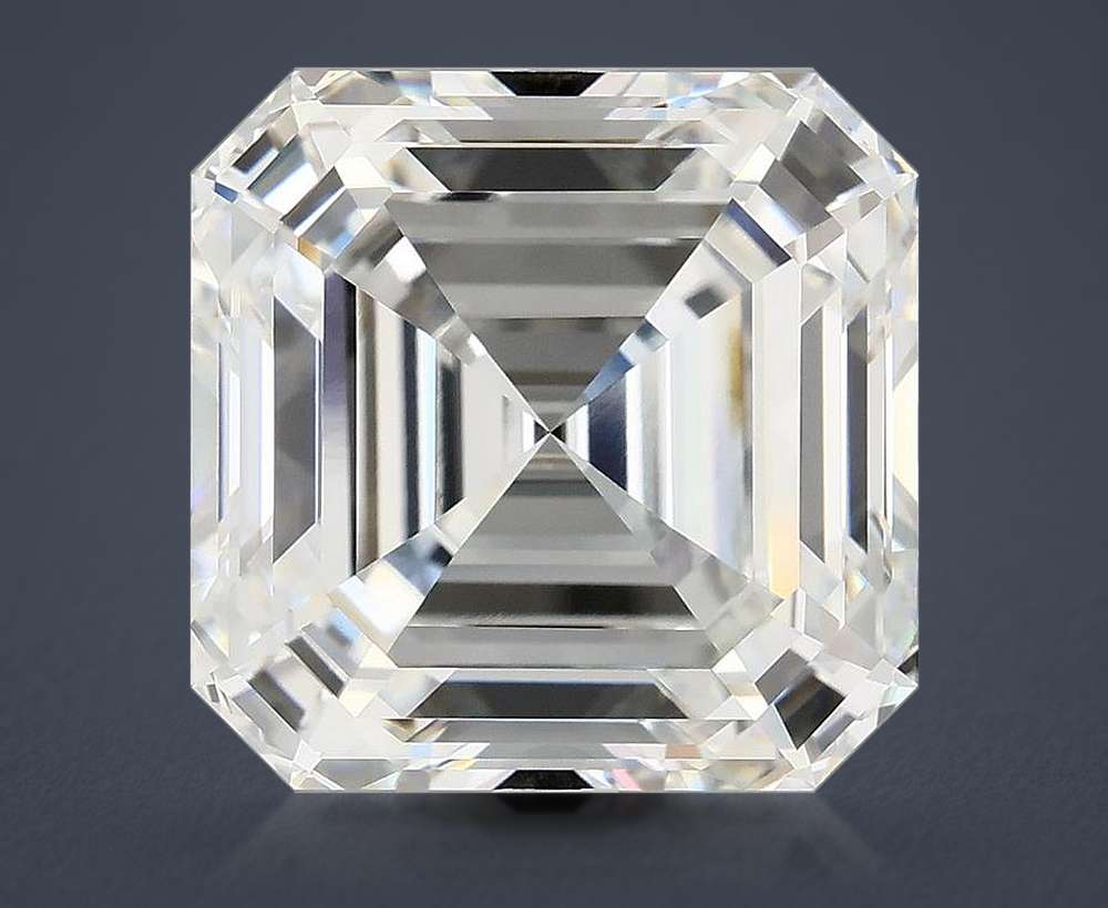 10.20ct E VVS2 Rare Carat Ideal Cut Asscher Lab Grown Diamond