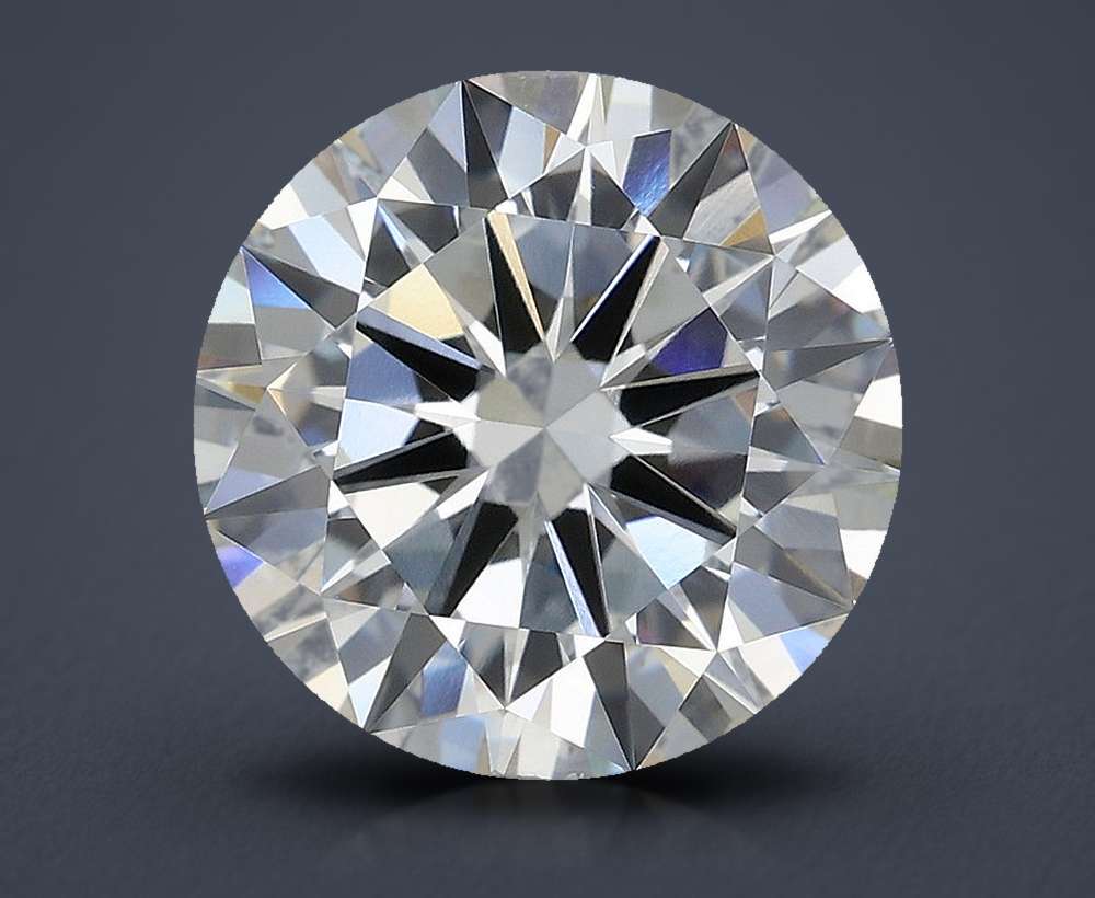 2.58ct H VVS2 Excellent Cut Round Lab Grown Diamond