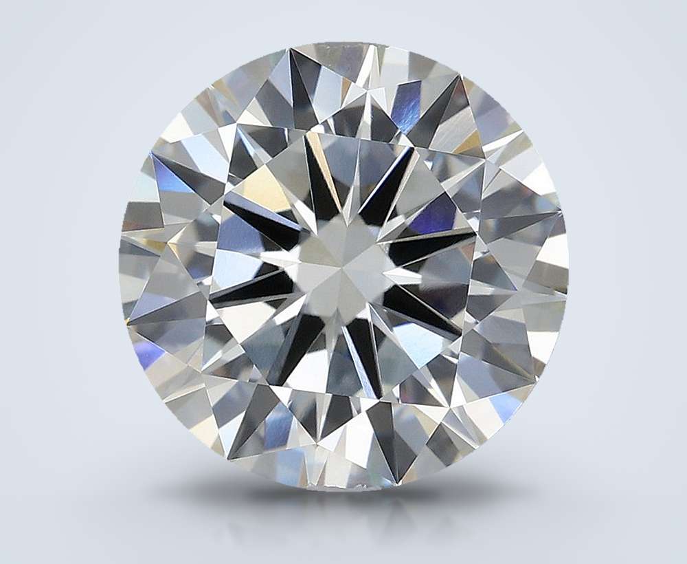 2.58ct H VVS2 Excellent Cut Round Lab Grown Diamond