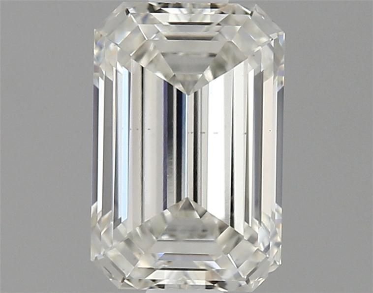 1.12ct H VS2 Rare Carat Ideal Cut Emerald Lab Grown Diamond
