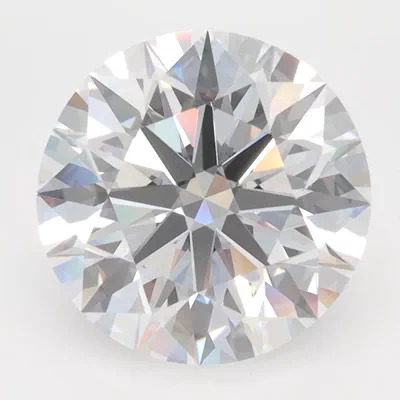 4.06ct D IF Rare Carat Ideal Cut Round Lab Grown Diamond