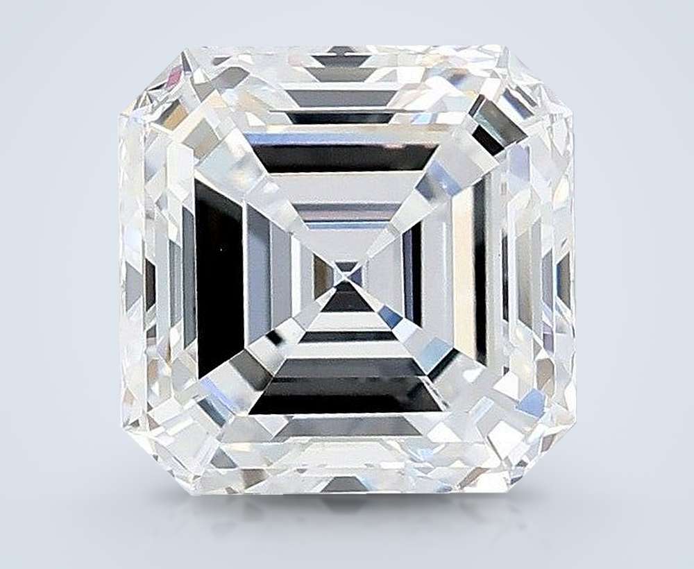 3.05ct D VS1 Excellent Cut Asscher Lab Grown Diamond