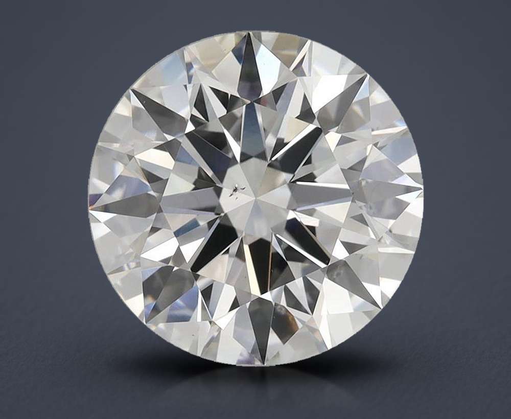 5.12ct G VS2 Rare Carat Ideal Cut Round Diamond