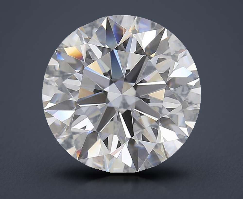 6.26ct D IF Rare Carat Ideal Cut Round Lab Grown Diamond