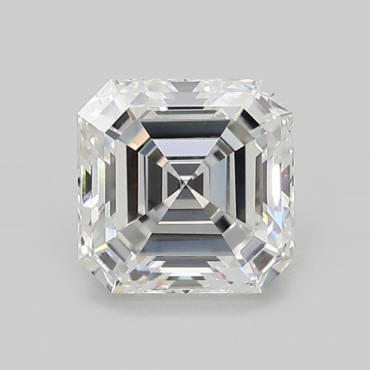 2.10ct E VS1 Rare Carat Ideal Cut Asscher Lab Grown Diamond