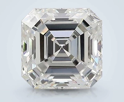 2.10ct E VS1 Rare Carat Ideal Cut Asscher Lab Grown Diamond