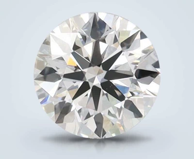 0.59ct D FL Rare Carat Ideal Cut Round Lab Grown Diamond