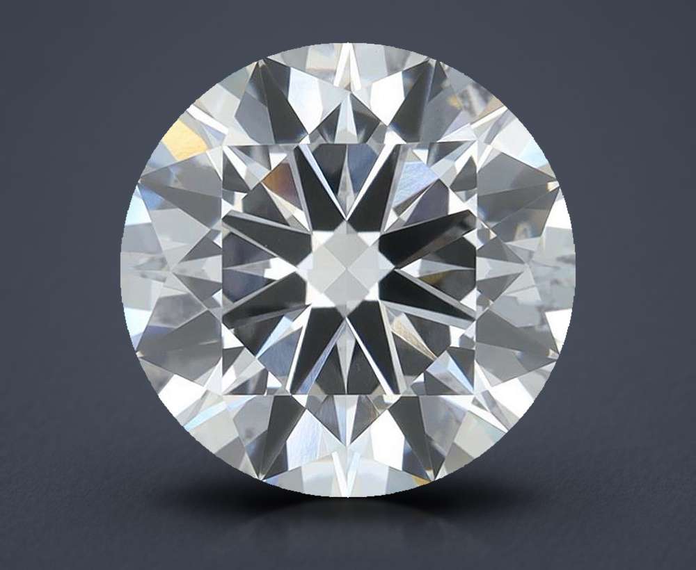 6.18ct F VVS1 Rare Carat Ideal Cut Round Lab Grown Diamond