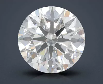 4.45ct F VVS1 Rare Carat Ideal Cut Round Lab Grown Diamond