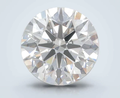 4.45ct F VVS1 Rare Carat Ideal Cut Round Lab Grown Diamond