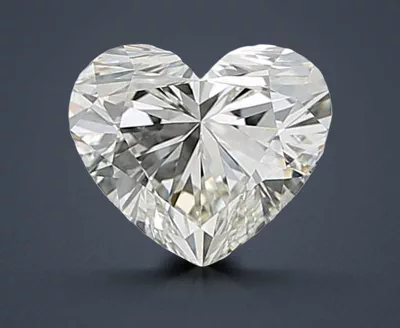 0.75ct K VS2 Rare Carat Ideal Cut Heart Diamond